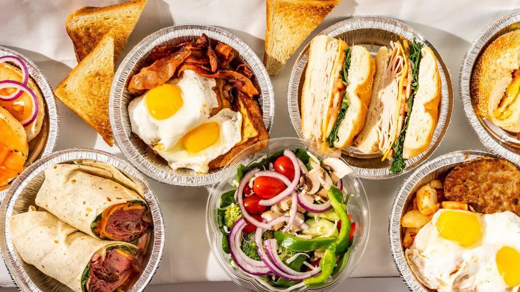West Village Food Market · Sandwiches · Mediterranean · American · Breakfast