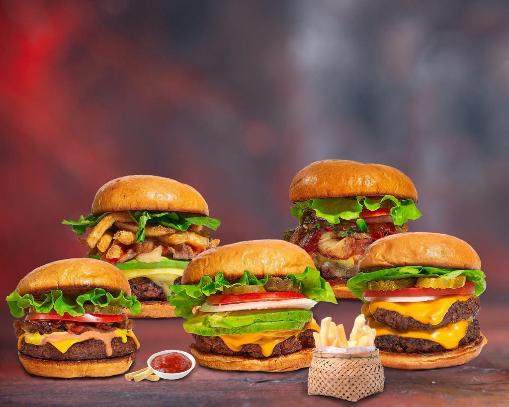 Happy Belly Veggie Burgers · Vegan · Burgers · Vegetarian · Fast Food · American