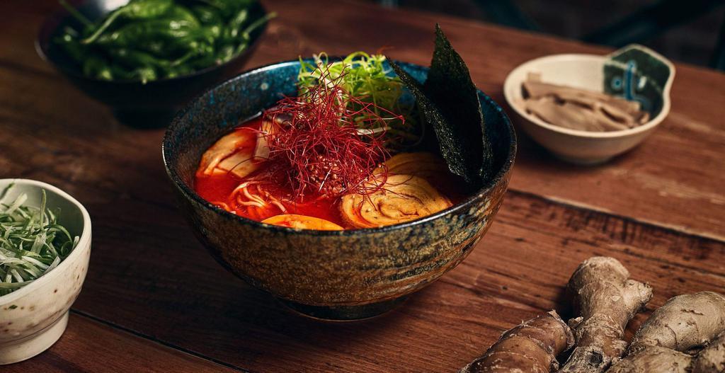 Jin ramen uws · Ramen · Salad · Asian
