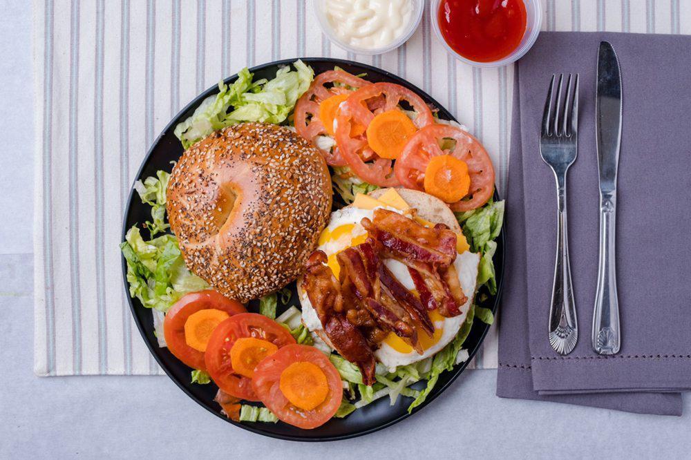 Bagel Creations & More · Breakfast · Sandwiches · Salad · Desserts