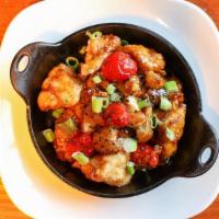 General Tso'S Cauliflower · Lightly battered and fried cauliflower, peppadew peppers, tossed in general tso's sauce and ...