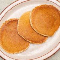 Buttermilk Pancakes · Made from our special recipe.