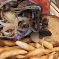 Irish Burger Deluxe · Served with Irish bacon, sautéed onions, mushrooms. Deluxe your burger for an additional cha...