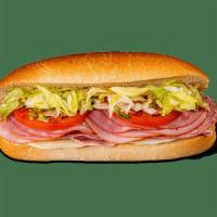 Double Meat Cold Hoagies And Sandwiches - Custom Italian · Contains: Meat