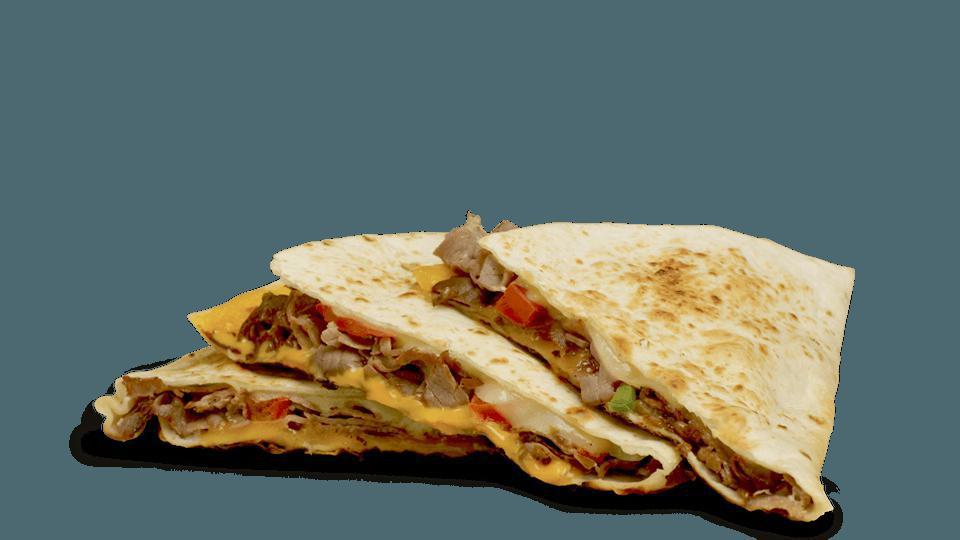 Quesadillas - Beef & Cheese · Contains: Beef Steak, Tortilla