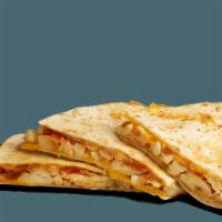 Quesadillas - Bbq Chicken & Cheese · Contains: Chicken Steak, BBQ Sauce, Fresh Salsa, Tortilla