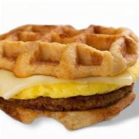 Sizzlis - Waffle Sausage Egg & Cheese · 