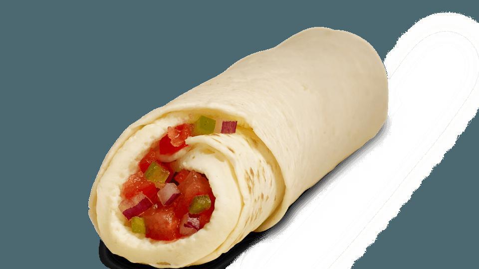 Burrito - Egg White Omelet - Egg White · Contains: Cheddar, Egg White Omelet, Tortilla Burrito