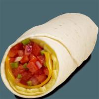 Burrito - Egg Omelet - Egg · Contains: Cheddar, Fresh Salsa, Egg Omelet, Tortilla Burrito