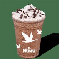 Frozen Coffee - Double Chocolate Chip · Contains: Chocolate Syrup, Cane Sugar Syrup, Slush Base Syrup, Double Espresso