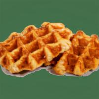 2 Waffles And Syrup · Contains: Syrup Cup, 2 Waffles