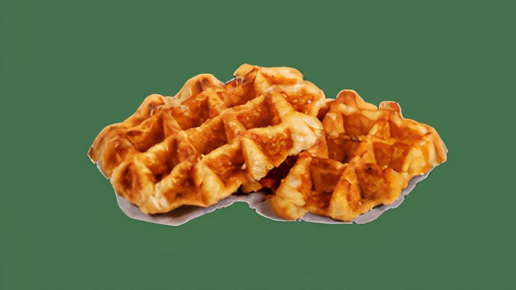 2 Waffles And Syrup · Contains: Syrup Cup, 2 Waffles