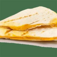 Kids Half Cheese Quesadilla · Contains: Cheddar Cheese