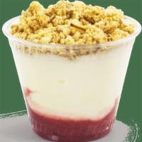 Strawberry Vanilla Yogurt Parfait · 