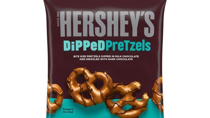 Hershey Chocolate Dipped Pretzels 4.25Oz · 