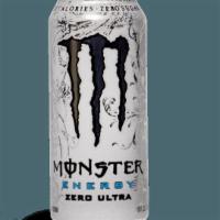 Monster Zero Ultra 16 Oz Can · 