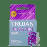 Trojan Condom Ultra Thin 3 Count · 