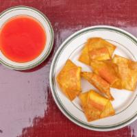 Fried Crabmeat Cheese Wontons · 6 pieces.