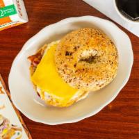 1 Egg Sandwich With Bacon Breakfast · 