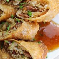 Pastrami Egg Roll · 