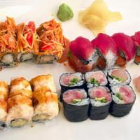Sushi Lunch · 6 pcs sushi & 1 california roll