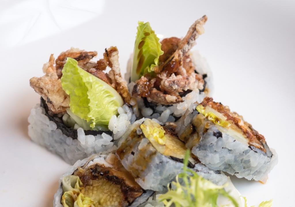 Spider Roll · Choice of healthy brown rice or sushi rice