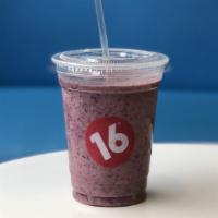 Brr Berry Smoothie · Strawberries, blueberries, and raspberries