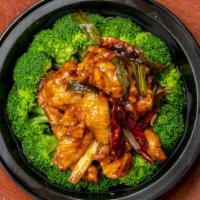 General Tso'S Chicken · Mild spicy. Deep fried crispy chicken with sweet tamarind sauce, dry chili, ketchup and stea...