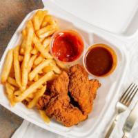 Chicken Fingers (5) · Includes a side of bbq sauce.