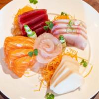 Sashimi Appetizer · 6 pcs assorted of raw fish.