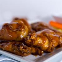 Wings · 8 traditional or boneless.