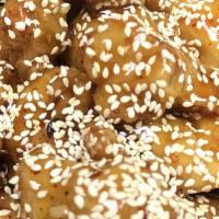 Sesame Chicken · Spicy. Hot and spicy.