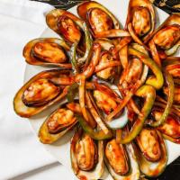 Mussels With Special Sauce Mejillones · 
