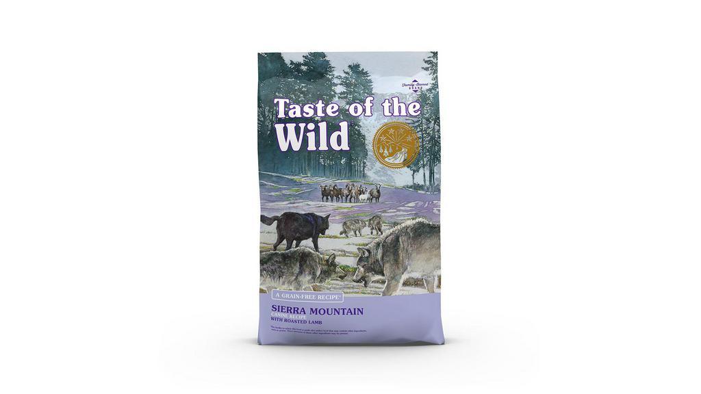 Taste Of The Wild Sierra Mountain Canine Recipe Roasted Lamb Grain-Free · 5 lb.