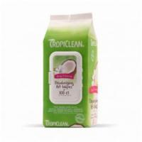 Tropiclean Deep Cleaning Pet Wipes Deodorizing Berry & Coconut · 100 count.