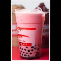 Strawberry Milk  Tea · 