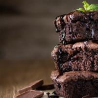 Brownies · Freshly baked Chocolate Brownie.