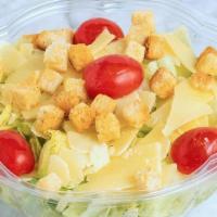 Classic Caesar Salad · Romaine, Grated Parmesan, Herbed Croutons, Creamy Caesar Dressing