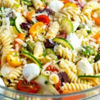 Pasta Salad · Chilled salad with a pasta base.