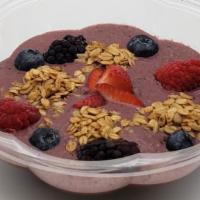 Acai Smoothie Bowl  · Almond milk, granola, berries, acai berry powder, chia seeds