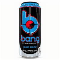 Bang Energy Drink, Blue Razz, 16Oz · Bang® is not your typical sugar-filled, soul-sucking soda masquerading as an energy drink. I...