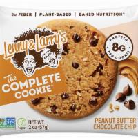 Lenny & Larry'S 2 Oz Peanut Butter Chocolate Chip Cookie - 3 Pack · Dairy-free, vegan. Nothing tastes better than creamy peanut butter and rich chocolate – yumm...