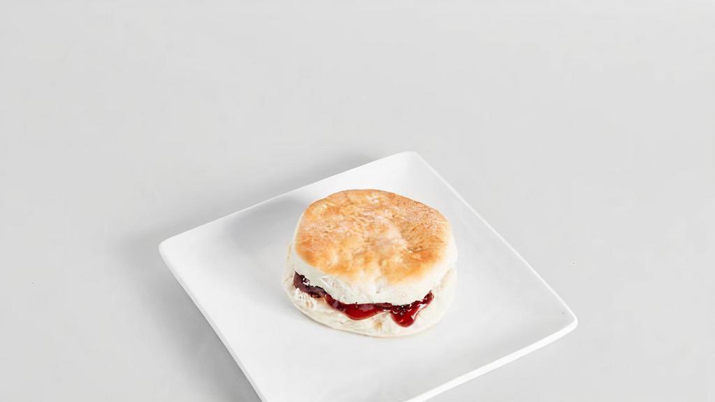 Raspberry Jam Biscuit · 
