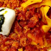 Gnocchi Sorrentina
 · Fresh mozzarella and tomato sauce.