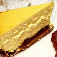 Italian Cheesecake · Ricotta and mascarpone cheeses.