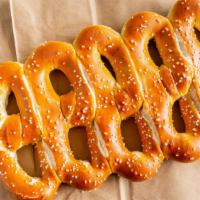 Pretzels (5) · Hand-twisted. Fresh-baked. Always delicious.