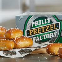 Small Rivet Box · A small box of our bite-size pretzels. Approximately 15-20 rivets.