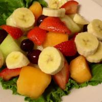 Fresh Fruit Plate · Served with a muffin of your choice