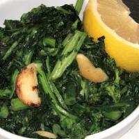 Sauteed Broccoli Rabe · Fresh Broccoli Rabe Sauteed in Garlic & Oil