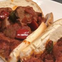 Sausage & Pepper Hero · 